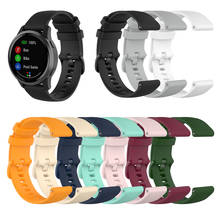Сменные наручные часы браслет 22 мм ремешок для часов для Garmin Vivoactive4 Смарт-часы быстросъемный маленький клетчатый ремешок для часов 2024 - купить недорого