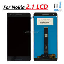 Оригинальный Для Nokia 2,1 LCD 2018 TA 1080 1084 1086 1092 1029 1035 ЖК-дисплей с сенсорным сенсором в сборе ЖК-экран 2024 - купить недорого