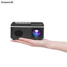 1080P HD Home Projector Portable 3D Home Theater 400-600lumens  LED Video Beamer for Friends Gathering Camping Phone Projector 2024 - buy cheap