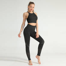 Seamless Women Yoga Set Long Sleeve Top High Waist Belly Control Tracksuit Sport Leggings Gym Set Clothes Seamless Sport Suit 2024 - buy cheap