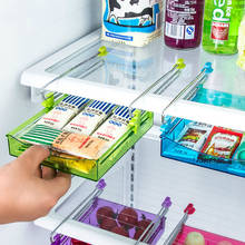 Многофункциональный кухонный Органайзер хранилище коробка для холодильник с морозильной камерой держатель полки разделитель ящика еды для экономии места 2024 - купить недорого