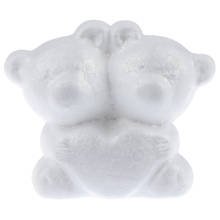 1pcs Modelling Polystyrene Foam bear White Craft Balls For DIY Christmas Party Decoration Supplies Gifts 2024 - buy cheap