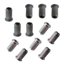 6 Pieces Electric Guitar String Thru Body Ferrules Bushing Set for Guitar Parts 2024 - buy cheap