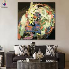 DIY colorings pictures by numbers with colors classic Gustav Klimt virgin picture drawing painting by numbers framed 2024 - buy cheap