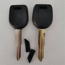 Dicatu, com logotipo, concha da chave de transponder, para mitsubishi colt outlander mirage pajero, substituição da chave do carro, capa 2024 - compre barato