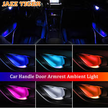 4PCS Ambient Light Car Interior Inner Door Bowl Handle Armrest Light Atmosphere Light For Hyundai Grand I10 I20 I25 I30 I40 IX45 2024 - buy cheap