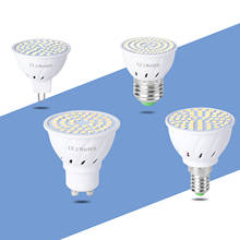 Светодиодная лампа-кукуруза 220 В, точесветильник светильник GU10 MR16, лампочка E27, лампочки E14, энергосберегающие лампы B22, лампа для домашнего освещения кухни 2022 - купить недорого