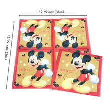 6 crianças mickey mouse descartáveis utensílios de mesa feliz aniversário festa suprimentos festival decoração meninos bebê evento festa favor 2024 - compre barato