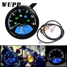 Motorcycle panel Speedometer Night vision dial Odometer LED multi-function digital indicator Tachometer Fuel meter 2024 - купить недорого
