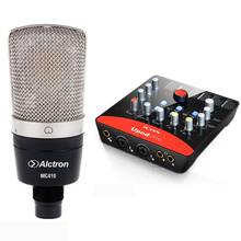 Original de alta qualidade takstar PC-K320 microfone com ícone upod pro placa de som e cabo de áudio usado para gravação profissional 2024 - compre barato