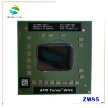 Turion-processador amd x2 ultra argolas zm 85 redu85 2.3 ghz, dual-core, cpu de rosca dupla, soquete s1 2024 - compre barato