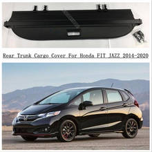 For Honda FIT JAZZ 2014 2015 2016 2017 2018 2019 2020 Rear Trunk Cargo Cover Partition Curtain Screen Shade Security Shield 2024 - buy cheap