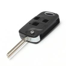 3 Buttons Conversion Flip Key Remote Fob Case For Lexus Is200 Ls400 Rx300 Gs300 2024 - buy cheap