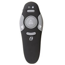 Black USB Wireless Remote Control Presentation Mouse Presenter Pointer PPT Presentation Assistant 2.4GHz For Classroom Meeting 2024 - buy cheap