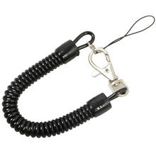 Tactic Spring Lanyard Key Chains Male Retractable Anti-lost Rope Gadgets for Men Outdoor Keychain Charms Hanging Elastic Ropes 2024 - buy cheap