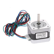 Motor paso a paso Nema 17 DE 34mm Hybird, 1,8 grados, 2 fases, 2200g.cm, 1.33A, 4 conductores, para impresoras 3D CNC, 1 unidad 2024 - compra barato