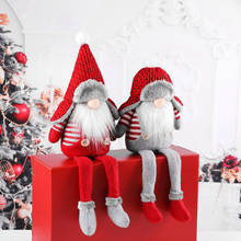 Christmas Rudolph Doll Santa Claus Cristmas Tree Ornament Merry Christmas Decor For Home 2020 Xmas Navidad Gifts New Year 2021 2024 - buy cheap