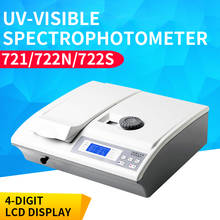 Probador de espectrofotómetro Visible 721/722N/722S, máquina de espectrofotómetro Visible, instrumento profesional Experimental 2024 - compra barato