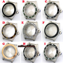 40mm Watch Case with Sapphire Glass Rotating Bezel Fit NH35 NH36 ETA 2836 Mingzhu DG2813 3804 Miyota 8205 8215 821A movement 2024 - buy cheap