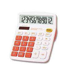 12 Digit Calculator Large Display Solar Power Battery Home Office School Tool Student Kids Calculator