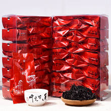 150 г, черный чай, китайский Большой красный халат, чай олун, оригинальный красный чай Wuyi для ухода за здоровьем, вакуумная упаковка, пакет из крафт-бумаги Hong Pao 2024 - купить недорого