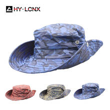 Sombrero de pescador de secado rápido para hombre, gorro de camuflaje con visera grande, con forma de cubo para mujer, transpirable 2024 - compra barato