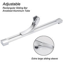 Adjustable shower slide bar hand shower shower slide bar set shower head and hose brushed nickel shower head holder 2024 - buy cheap