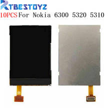 10PCS/Lot Black LCD Display Screen Replacement For Nokia 6300 5320 5310 E51 3120C 6120c 6120 7610S 6500c 7500 8600 6301 LCD 2024 - buy cheap