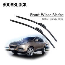 BOOMBLOCK 2pcs Car Accessories Windscreen Rubber Original Wiper Blades Arm Kit For Hyundai ix35 2015 2014 2013 2012 2011 2010 2024 - buy cheap