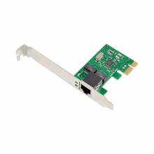 Tarjeta de red Ethernet PCIE x1 individual RJ45 10/100/1000M Gigabit 8111F 2024 - compra barato