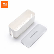 In stock Original Xiaomi Smart Power Strip Socket Plug Storage Box Organize Box Container Home Power Cord Socket Storage Box 2024 - buy cheap