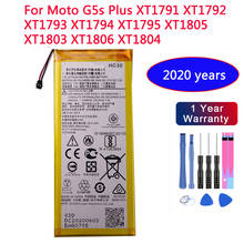 Batería Original HG30 de 3000mah para Motorola Moto G5s Plus, XT1791, XT1792, XT1793, XT1794, XT1795, XT1805, XT1803, XT1806, XT1804, XT1802 2024 - compra barato