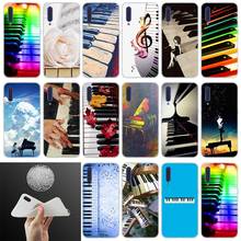 Funda de silicona en el piano de música para Xiaomi 9 se 8 lite 6X 5X mi a1 a2 f1 mi x 2 s max 3 teléfono redmi Note 7 pro 6 5 go en fundas ajustadas 2024 - compra barato