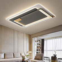 Modern LED Retângulo Preto Luz de Teto com Controle Remoto Regulável Lustre Cinza Iluminação com Abajur de Acrílico Quadrado Lâmpada de Teto de Metal para Sala de Estar Quarto Banheiro Cozinha Modern LED Retângulo Preto Luz de Teto com Controle Remoto Regulável Lustre Cinza Iluminação com Abajur de Acrílico Quadrado Lâmpada de Teto de Metal para Sala de Estar Quarto Banheiro Cozinha