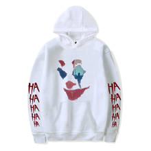Joker hoodie men's white Cotton Spring Autumn Male Hoodies Sweatshirts Printed Casual Harajuku hoodie 2024 - buy cheap