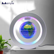 3D Creative Magnetic Globe Lamp LED Levitation Floating Globe World Map Table Night Light for Child Baby Christmas New Year Gift 2024 - buy cheap