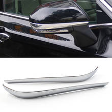 2PCS New Car Rearview Side Door Mirror Chrome ABS Cover Trims Decoration Kit For Toyota Camry XV70 2018 2019 2pcs 2024 - buy cheap