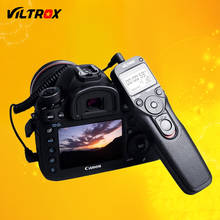 Viltrox-Cable de Control de liberación de obturador remoto, temporizador LCD de MC-C3 para Canon 7D, II, 6D, II, 5DS, 5D, Mark IV, 5diii, 50D, 40D, 30D, 20D, 10D 2024 - compra barato