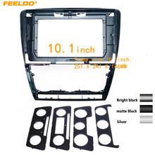 Feeldo-kit de adaptador para painel audi, conjunto de rádio estéreo automotivo de 10.1 polegadas para skoda octavia 04-07-14, 2din, dvd player, painel do painel, # hq6502 2024 - compre barato