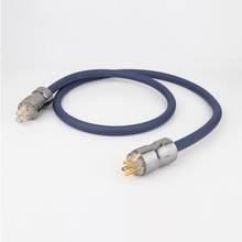 Monosaudio-cabo de alimentação schuko hifi eu, cabo de extensão para alimentação, ofc metros (7 núcleos x1mm), amplificador de cd/amp/tubo 2024 - compre barato
