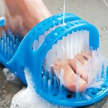 Bathroom Foot Cleaning Brush Slipper Bath Shoe Remove Dead Skin Shower Brush Massage Slipper Foot Scrubber Feet Care Tool 2024 - buy cheap