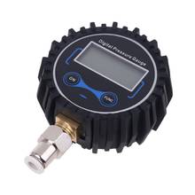 Digital Pressure Gauge with 6mm Outside Diameter Hose Straight Plug fitting 200PSI /BAR/KPA/kg/cm2 2024 - buy cheap