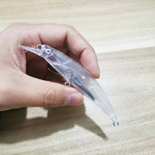 10.5cm 15g 50pcs Blank Nude Baits Crank Pencil Minnow Bait Unpainted Lure Bodies Fishing Bait 2024 - buy cheap