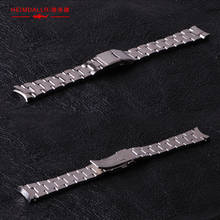 Faixa de relógio de aço inoxidável 316l leitleitura de 20mm de largura tira forte para relógio adesivo 2024 - compre barato