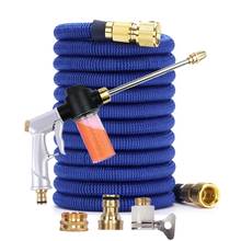 Expandable Garden Hose with Water Gun Adjustable Nozzle Flexible Pipe Hose High Pressure Sprinkler Foam Car Wash Cleaning Toos 2024 - buy cheap