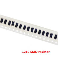 Набор резисторов 1210 SMD в ассортименте, 1 Ом-1 м ом, 5% 33 элемента, 20 шт. = 660 шт., набор для самостоятельной сборки 2024 - купить недорого