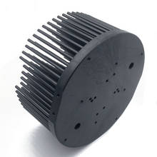D133mm Pré-perfurado redonda led pin fin dissipador fit para Cob Bridgelux cxb3590 V29 50-60w calor pia diy interior