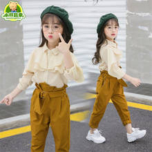 Children Clothing Spring Autumn t shirt  + pant Girls Clothing Sets Teen Clothes For Girls 8 10 12 13 Years 2024 - buy cheap
