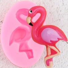 3D Tropical Birds Flamingo Silicone Molds DIY Party Cupcake Topper Fondant Cake Decorating Tools Candy Chocolate Gumpaste Moulds 2024 - buy cheap