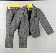 Formal Kids Party Wear Boys Formal Suit sets for Wedding Party 2019 Toddler Boy Blazer Suit party Ceremony Costumes 2024 - buy cheap